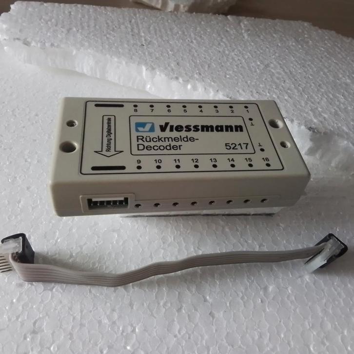 Viessmann 5217 Terugmeldmodule s88, Hobby en Vrije tijd, Modeltreinen | H0, Gebruikt, Overige typen, Gelijkstroom of Wisselstroom