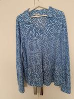 Blauwe stippen blouse - ENJOY - XXL, Kleding | Dames, Blauw, Maat 46/48 (XL) of groter, Ophalen of Verzenden, Zo goed als nieuw