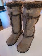 Replay Laarzen  gevoerd nieuw - Maat 39, Kleding | Dames, Schoenen, Hoge laarzen, Bruin, Replay, Ophalen of Verzenden