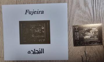 Fujeira 1970 MNH Gold Foil IMPERFORATE beschikbaar voor biedingen