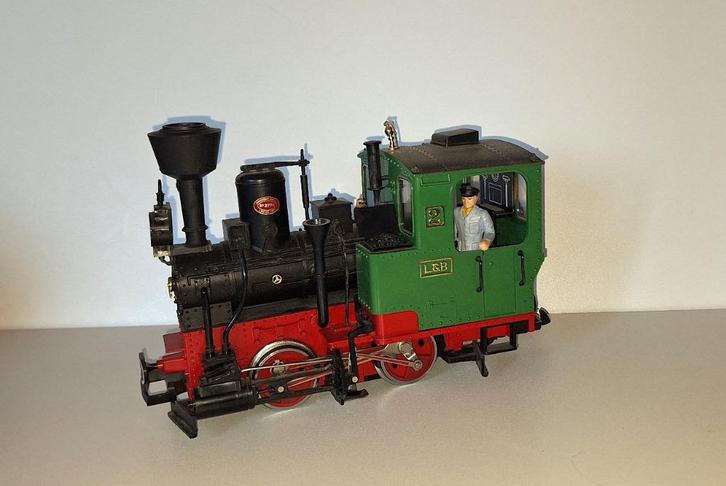 LGB 2020D G - DC stoomloc Stainz 2 van de StLB, Hobby en Vrije tijd, Modeltreinen | Overige schalen, Gebruikt, Locomotief, Gelijkstroom