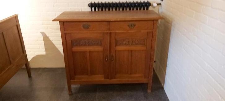 Antieke commode/kast, Huis en Inrichting, Kasten | Buffetkasten, Gebruikt, 100 tot 150 cm, 100 tot 150 cm, 50 tot 75 cm, Met lade(s)