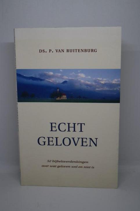 Echt geloven - P. van Ruitenburg, Boeken, Godsdienst en Theologie, Gelezen, Ophalen of Verzenden