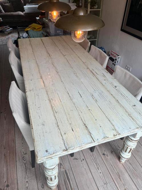 Antieke Engelse Pubtafel, Huis en Inrichting, Tafels | Eettafels, Zo goed als nieuw, 100 tot 150 cm, 200 cm of meer, Rechthoekig