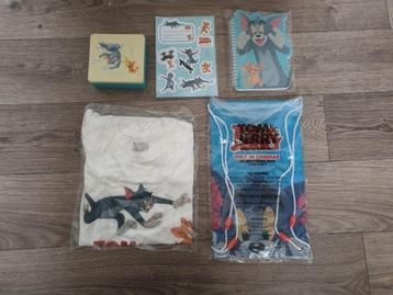 Tom en Jerry collectie▬ shirt, tas, notitie, stickers + doos beschikbaar voor biedingen