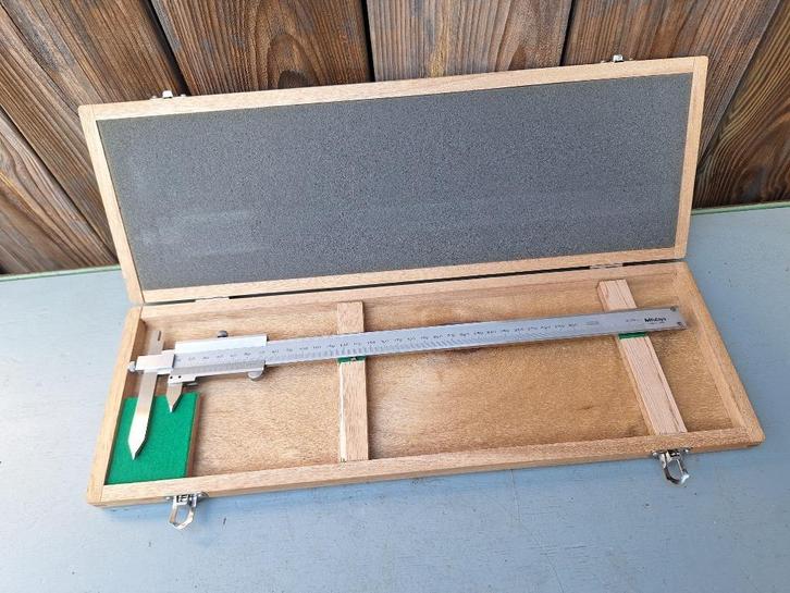 Mitutoyo 536-107 schuifmaat voor hartafstandmetingen 300mm, Doe-het-zelf en Verbouw, Gereedschap | Handgereedschap, Zo goed als nieuw