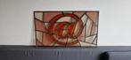 Glas en lood raam 61,5x37, Ophalen