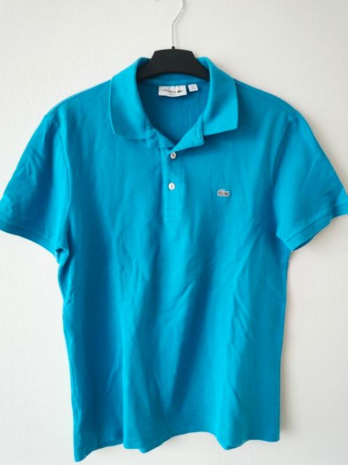 Lacoste polo tshirt shirt poloshirt M Medium Blauw als NIEUW, Kleding | Heren, Polo's, Zo goed als nieuw, Maat 48/50 (M), Blauw