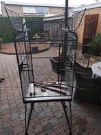 Strong Papegaaienkooi Villa Andrea - Grijs - 68 x 53 x 168 c, Dieren en Toebehoren, Vogels | Hokken en Kooien, Ophalen, Gebruikt