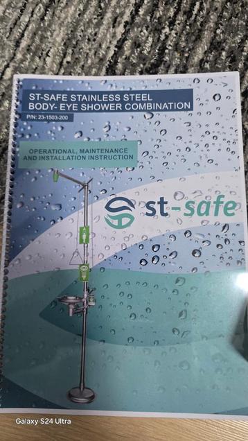 Safety shower beschikbaar voor biedingen