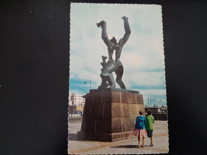 Rotterdam, Zadkine, Monument "Verwoeste stad", ongelopen.  V, Verzamelen, Ansichtkaarten | Nederland, Ongelopen, Zuid-Holland