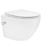 Wandcloset randloos Tornadospoeling Duroplast closetzitting, Ophalen, Nieuw, Toilet