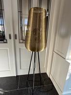 Light & Living ADETA Vloerlamp - Goud/Zwart - Topstaat!, Ophalen, Zo goed als nieuw, Metaal, 100 tot 150 cm