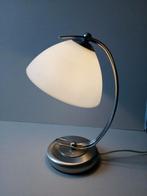 Schemer/tafellamp.Steinhauer.Witte glaskap., Vintage, Ophalen of Verzenden, Zo goed als nieuw, Glas