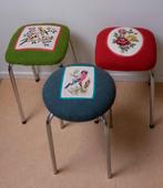 Retro, vintage krukjes, Huis en Inrichting, Ophalen of Verzenden, Zo goed als nieuw, Staal