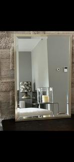 Spiegel met messing rand, Ophalen, Minder dan 50 cm, Zo goed als nieuw, Minder dan 100 cm