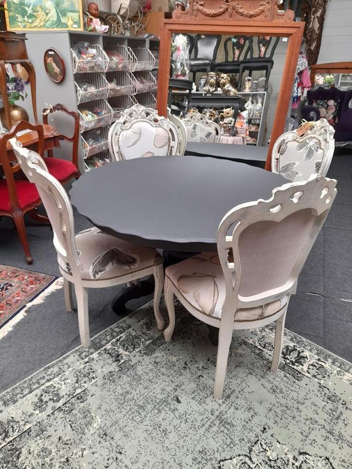 Mooie barok eethoek compleet of los te koop, Antiek en Kunst, Antiek | Meubels | Tafels, Ophalen