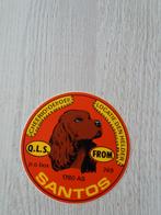 sticker Q.L.S FROM SANTOS cheerio oei oei locatie Den Helder, Ophalen of Verzenden, Zo goed als nieuw, Overige typen