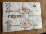 Vintage lakenset Mignon- Nieuw in verpakking, Huis en Inrichting, Slaapkamer | Beddengoed, Ophalen of Verzenden