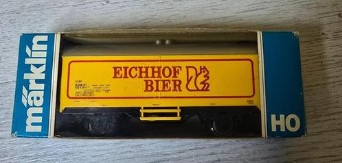 Märklin bierwagen/wagon 4420 Eichhof, Hobby en Vrije tijd, Modeltreinen | H0, Gebruikt, Wagon, Wisselstroom, Märklin, Ophalen of Verzenden