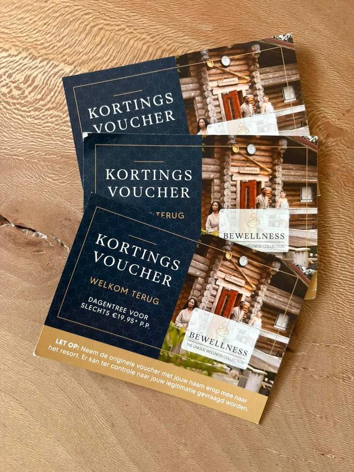 Kortingsvouchers sauna oa elysium thermen 1 2 of 3 st. 3-6 p, Tickets en Kaartjes, Kortingen en Cadeaubonnen, Twee personen, Spa of Sauna