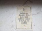paul wienen mai 1945 oorlog duitsland, Verzamelen, Bidprentjes en Rouwkaarten, Ophalen of Verzenden, Bidprentje