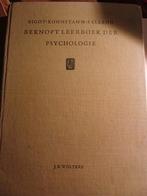 Berknopt leerboek der psychologie JB wolters, Ophalen of Verzenden, Zo goed als nieuw