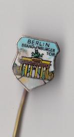 Duitsland Berlijn Brandenburgertor speldje, Verzamelen, Speldjes, Pins en Buttons, Gebruikt, Niet vindbaar, Niet vindbaar, Speldje of Pin
