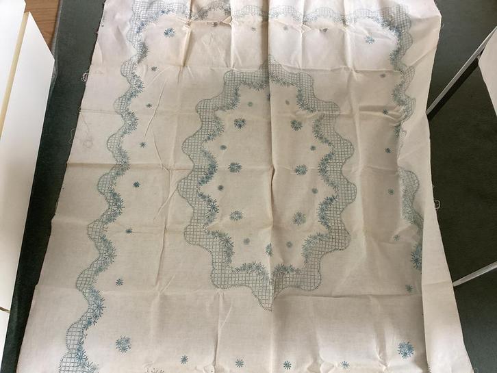 Antiek textiel van de Bijenkorf, Antiek en Kunst, Antiek | Kleden en Textiel, Ophalen of Verzenden