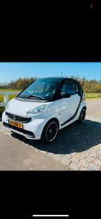 Smart ForTwo 1.0 45KW Coupe MHD AUT 2012, Auto's, Automaat, Achterwielaandrijving, Zwart, Wit