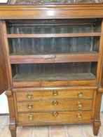 Antiek Eiken Empire Kabinet met Ringbeslag, Ophalen