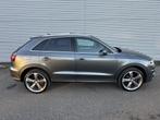 Audi Q3 2.0 TDI quatro S-line Edition Pano Trekhaak Leer Bos, Automaat, Euro 5, Gebruikt, Zwart