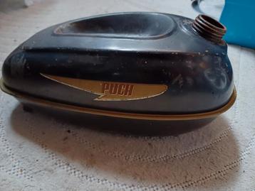 Oude puch benzine tank met werk! beschikbaar voor biedingen