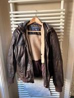 Lederen jack van Riverwoods, Bruin, Ophalen of Verzenden, Zo goed als nieuw, River Woods