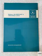 Mercedes-Benz Service Moteur 102 RÜF KAT 1986 Français, Ophalen of Verzenden