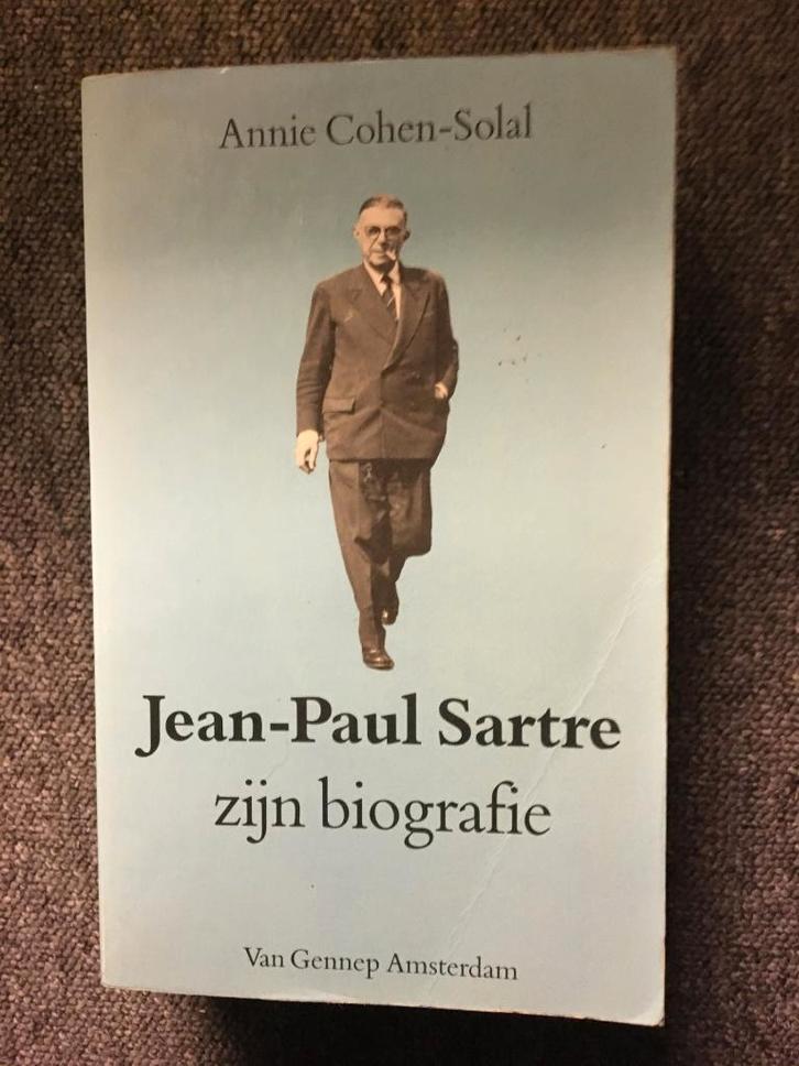 Jean Paul Sartre. Zijn biografie ; door Annie Cohen-Solal, Boeken, Biografieën, Gelezen, Kunst en Cultuur, Ophalen of Verzenden