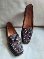 Supermooie d.bruine leren mocassins, VOLTAN   maat 37, Kleding | Dames, Schoenen, Bruin, Verzenden, Voltan, Zo goed als nieuw