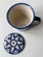 Bunzlau UNIKAT Beker met Deksel - Zeldzaam!, Overige typen, Ophalen of Verzenden, Zo goed als nieuw, Overige stijlen