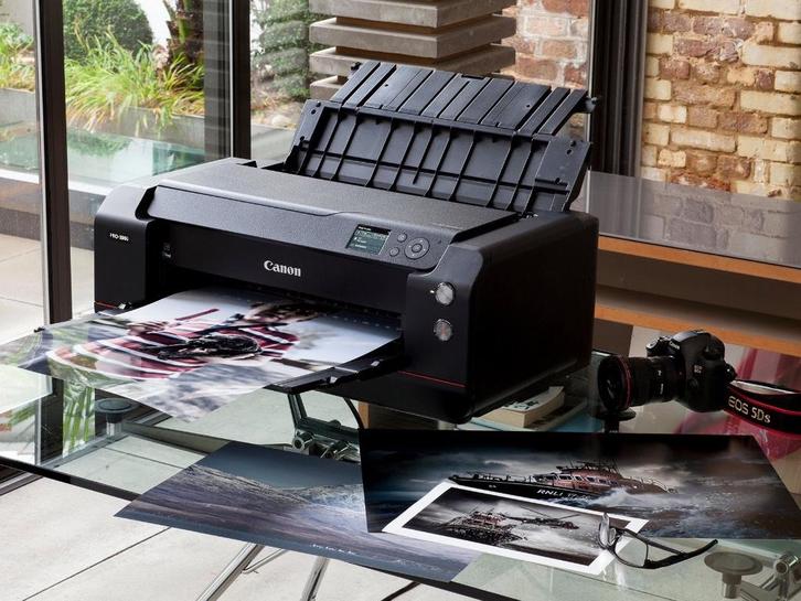 Canon imagePROGRAF PRO-1000 printer, Computers en Software, Printers, Zo goed als nieuw, Printer, Inkjetprinter, Kleur printen