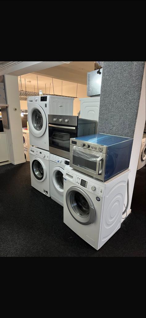 Grote Partij Witgoed (198 stuks) - Werkend, Witgoed en Apparatuur, Wasmachines, Gebruikt, Voorlader, 6 tot 8 kg, 85 tot 90 cm