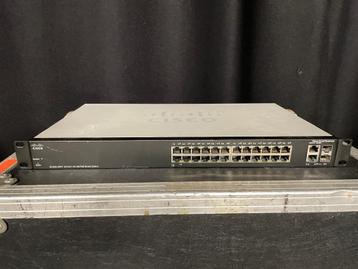 Cisco SF200-24FP 24-Port 10/100 PoE Smart Switch 19” beschikbaar voor biedingen