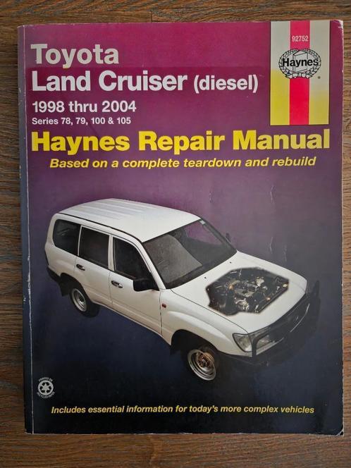Toyota Land Cruiser ( diesel) 1998 thru 2004 Haynes 92752, Auto diversen, Handleidingen en Instructieboekjes, Ophalen of Verzenden