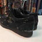 Sioux Grashopper mocassin schoenen echt leer zwart 40 47450, Sioux, ., Zwart, Ophalen of Verzenden