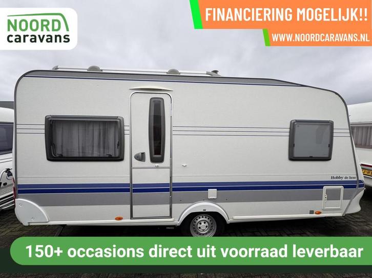 Hobby 460 UFE DE LUXE, FRANSBED, RTONDZIT, MOVER, VOORTENT, Caravans en Kamperen, Caravans, Bedrijf, tot en met 4, 750 - 1000 kg