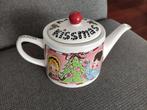 Blond Amsterdam theepot kerst christmas merry kissmas, Ophalen of Verzenden, Aardewerk, Blond Amsterdam, Overige typen