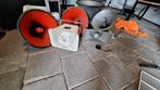 Lot van 8 x omroep speakers., Overige merken, Gebruikt, Ophalen of Verzenden, 120 watt of meer