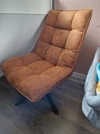 Mooie Cognac kleur stoel, Huis en Inrichting, Fauteuils, Ophalen, Zo goed als nieuw