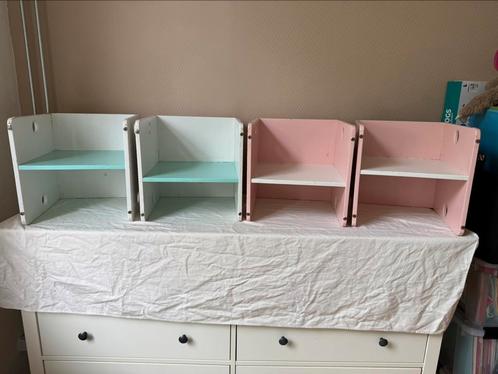 Montessori set - kubusstoel 4 delig, Kinderen en Baby's, Kinderkamer | Tafels en Stoelen, Gebruikt, Tafel(s) en Stoel(en), Ophalen