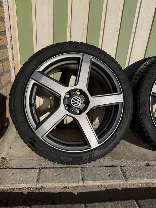 Dotz Velgen 5x100 met Winterbanden en Spacers, Auto-onderdelen, Banden en Velgen, Banden en Velgen, Winterbanden, 17 inch, 205 mm