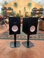 Yamaha HS7 Studio Monitoren Set met Innox Stands, Audio, Tv en Foto, Luidsprekers, Ophalen of Verzenden, Gebruikt, Front, Rear of Stereo speakers